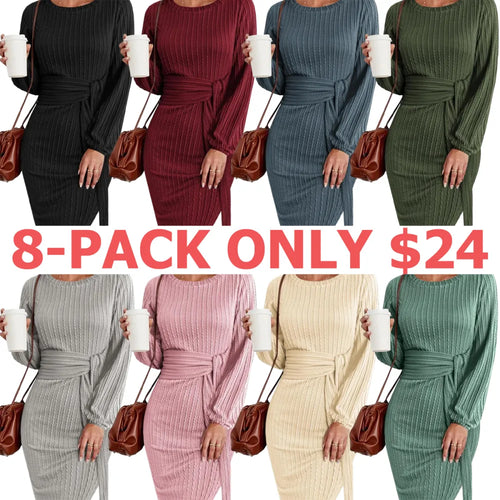 Women's Elegant Knit Dress
