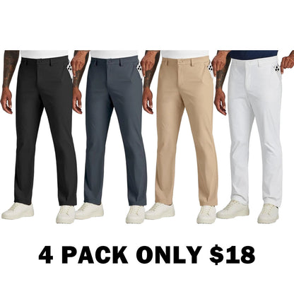Men's Golf Stretch Straight Leg Pants
