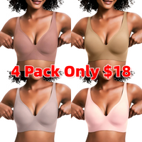 4-Pack-B(Coffee,Khaki,Gray,Light Pink)