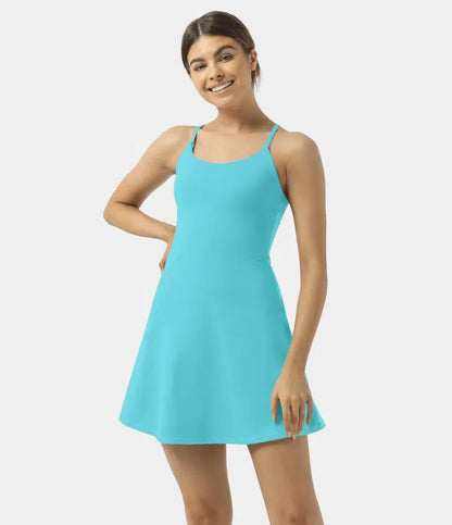 Plush Backless Active Dress-Easy Peezy