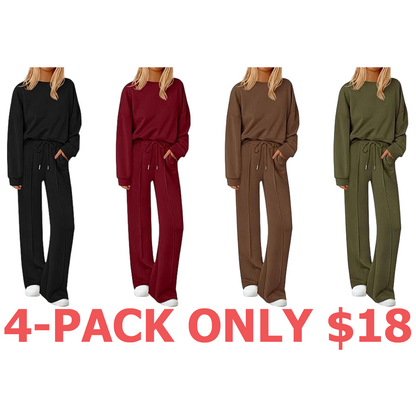 Women's Two-Piece Matching Athletic Set