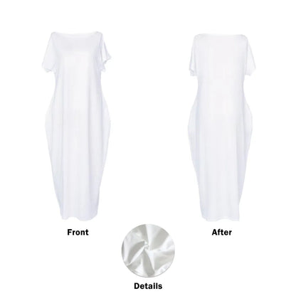 Batwing Sleeve Lounge Dress