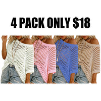 4 pack A for $18 (4 different colors)