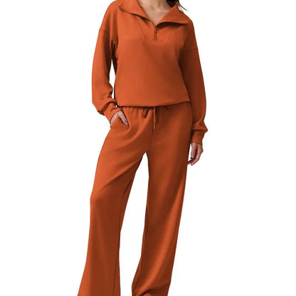 Women's Two-Piece Sports Set Long-Sleeved
