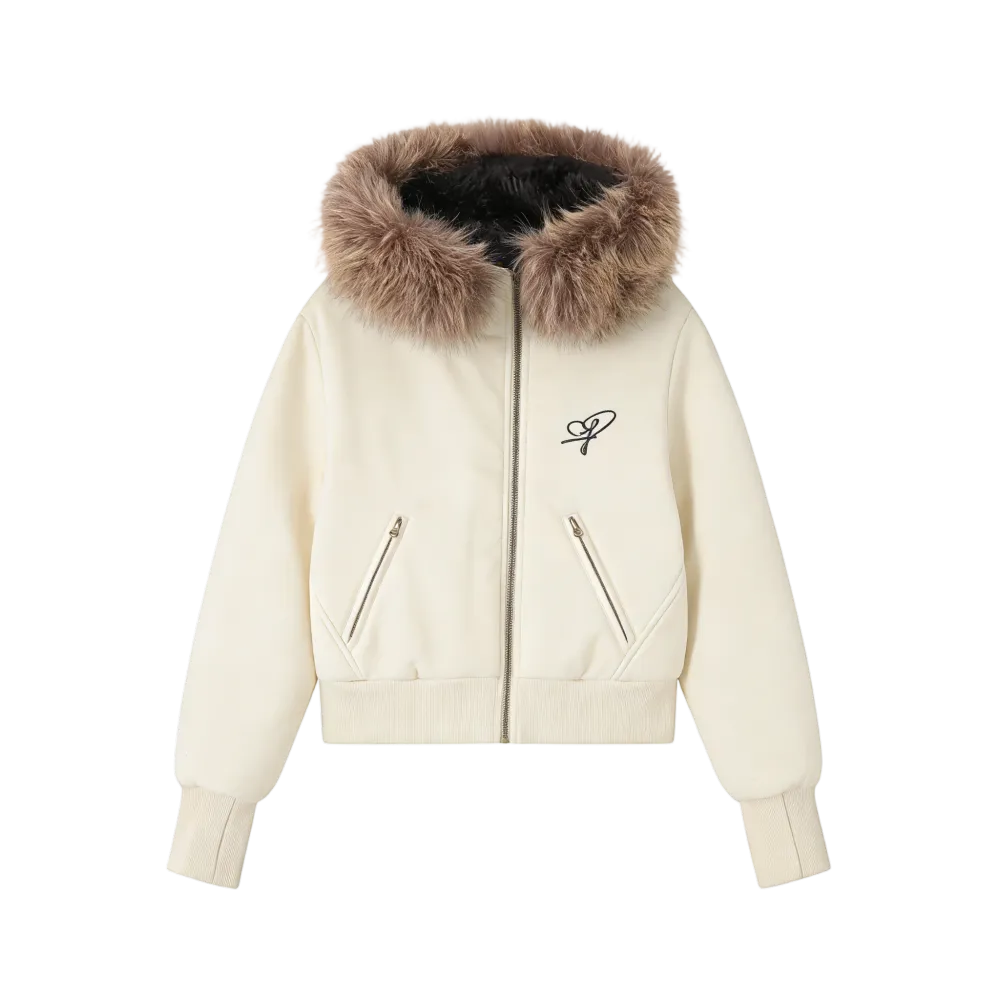 Winter Faux Fur Collar Jacket