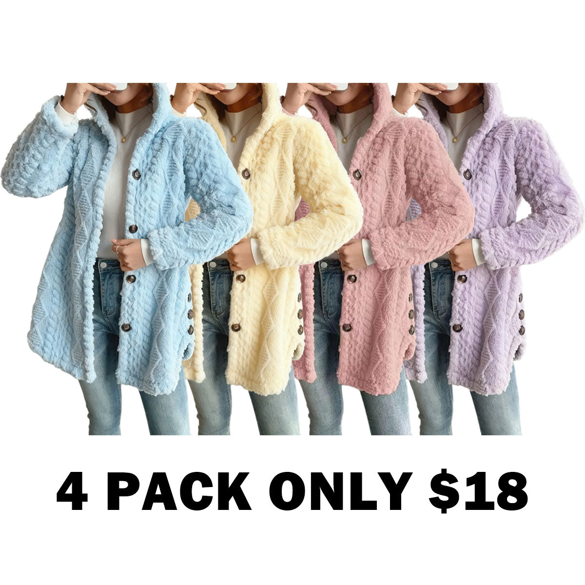Women's Cardigan Long Sleeve Coat