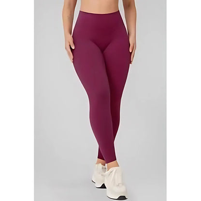 Women's 8-Piece Set High-Waisted Seam Sports Leggings