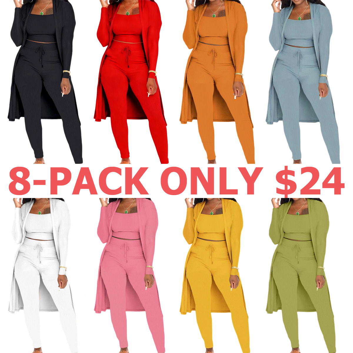 Women's Plain Long Sleeve Open Front Cardigan