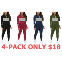 4-Pack (Black,Red,Navy Blue,Army Green)