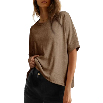 🔥Women'S Tops For Women 2026 Loose Oversized Basic Tee Comfortable Soft Fabric Flattering Fit