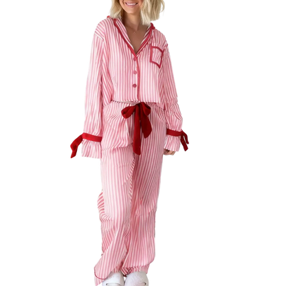 Striped Pajama Set