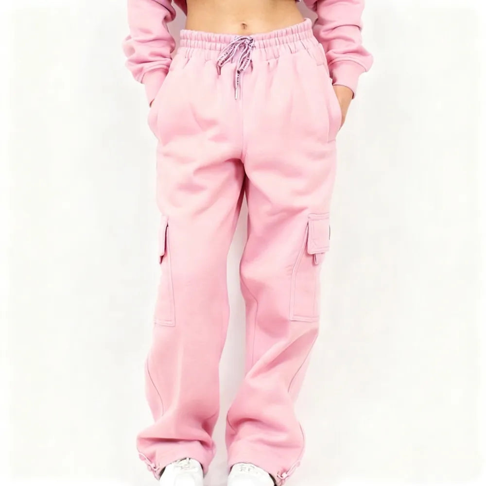 Women's Heavyweight Baggy Cargo Sweatpants