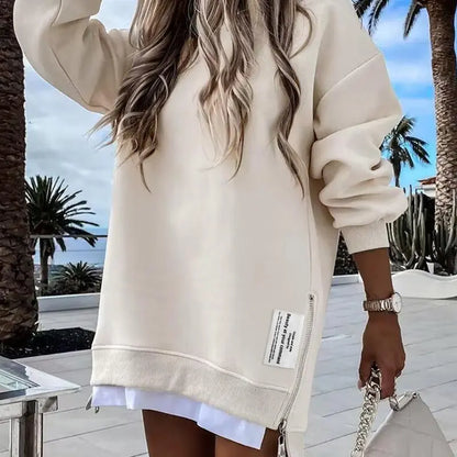 2025 Women's 8-Piece Long-Sleeve Pullover Sweatshirt Set
