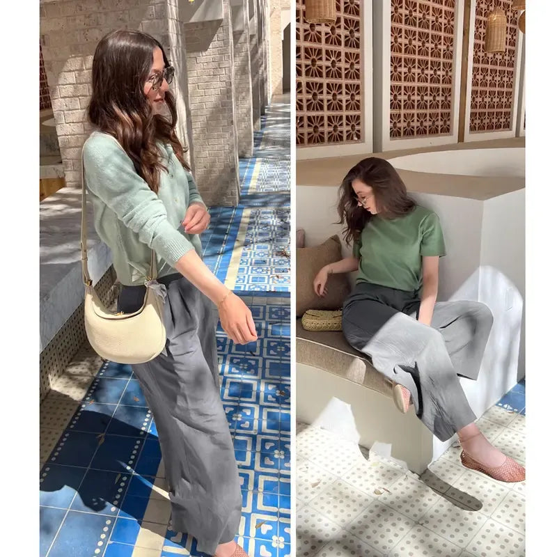 Women's Cotton Linen Pants