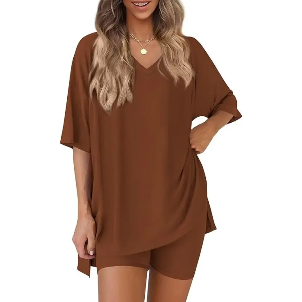 Women'S Summer Casual Loose Two-Piece Set