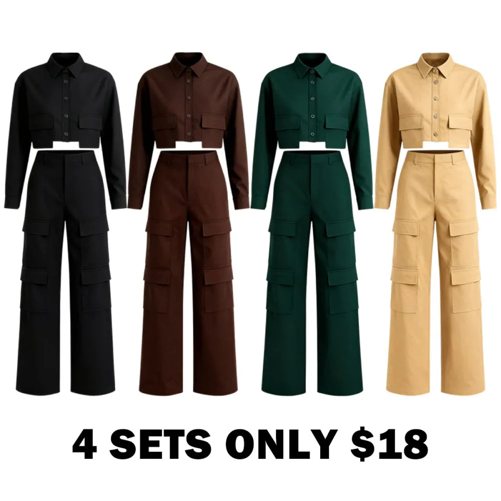 Cargo pants set