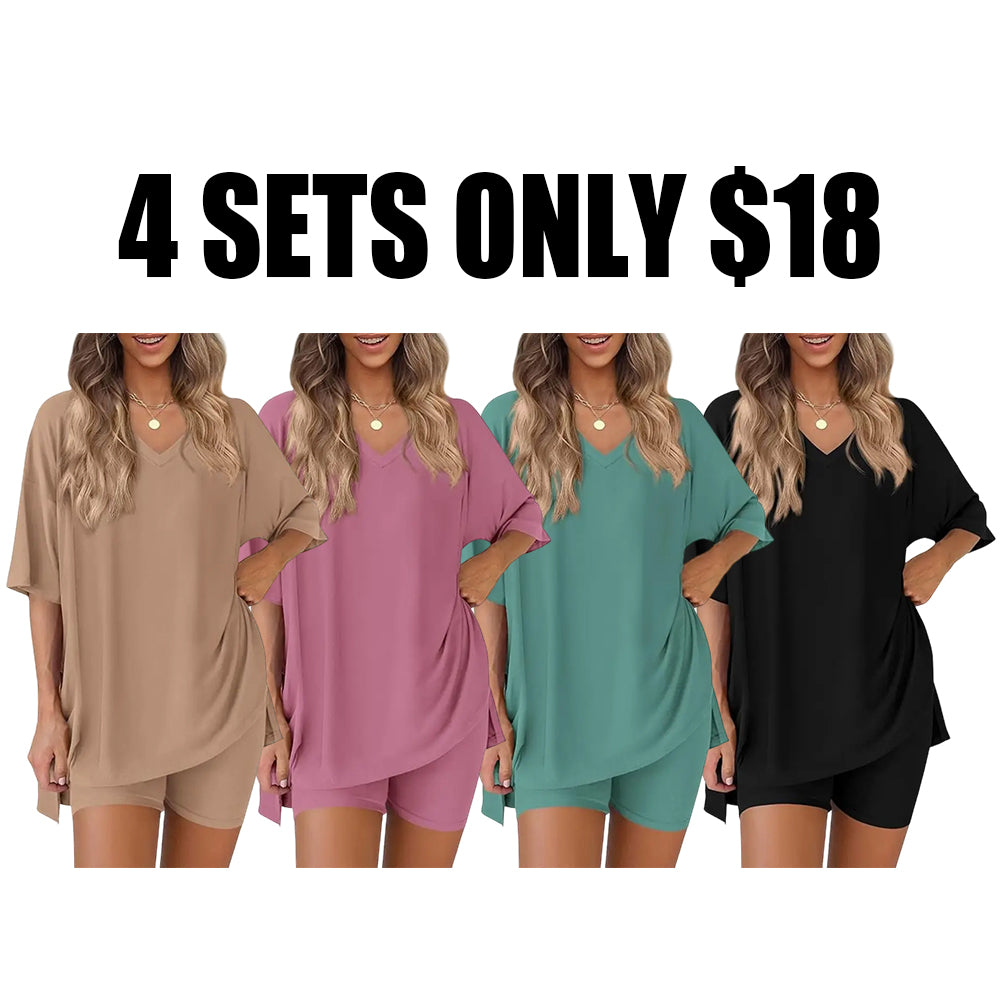 Women'S Summer Casual Loose Two-Piece Set