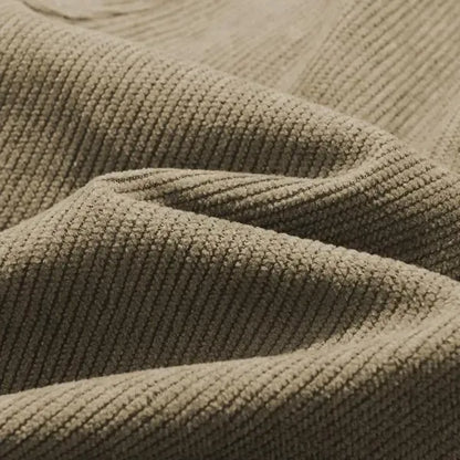 Men's Corduroy Straight-Leg Sweatpants