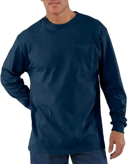 🔥Last Day 89% OFF🔥 CHT Men's K87&K126 Workwear Loose Fit Heavyweight Short-Sleeve Pocket T-Shirt (Also Available in Regular & Tall)