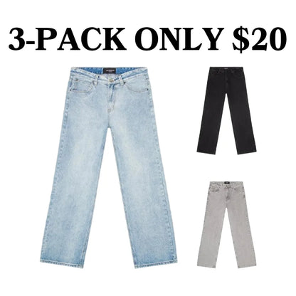Baggy Denim Jeans – Baggy Fit 100% Cotton