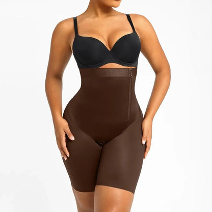 Shaping High-Rise Shorts Tummy Tucking Butt Lift