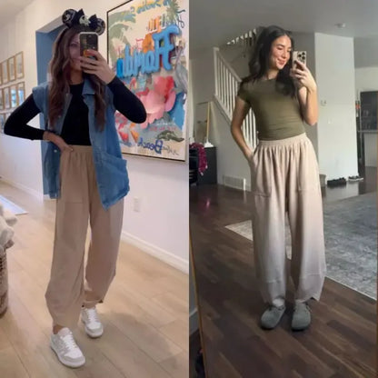 Baggy Wide Leg Pants