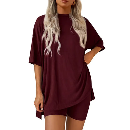 Women'S Summer Casual Loose Two-Piece Set