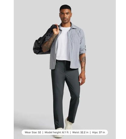 Men's Golf Stretch Straight Leg Pants
