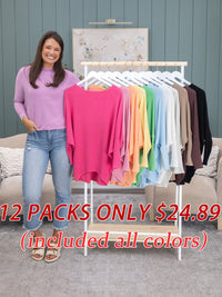 12 Packs - $24.89(all color)