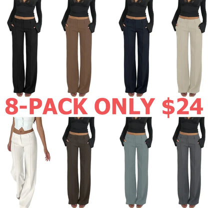 Women's Casual Fashion Suit Pants