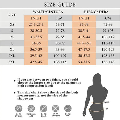Women's Fajas Colombianas Shapewear for Women Tummy Control Full Shapewear Butt Lifter