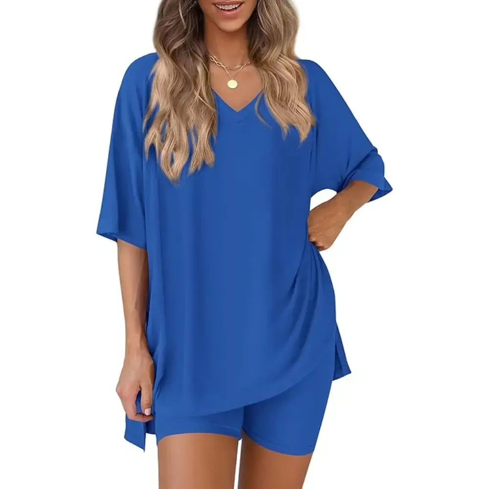 Women'S Summer Casual Loose Two-Piece Set
