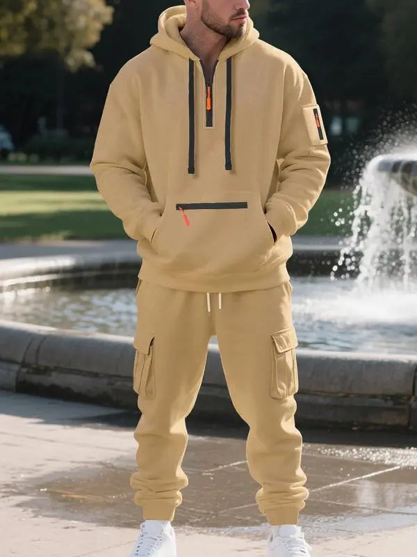 Men's Winter Heavyweight Fleece Lined Set
