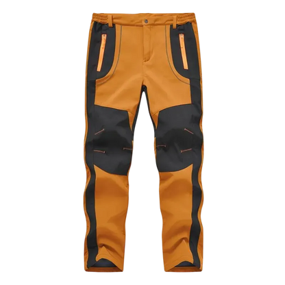Men's Waterproof Fleece-Lined Softshell Pants