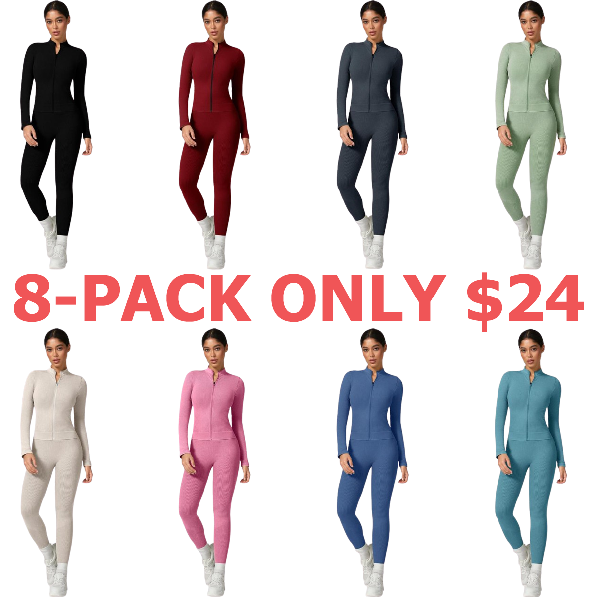 Women's Plain Tracksuit Set