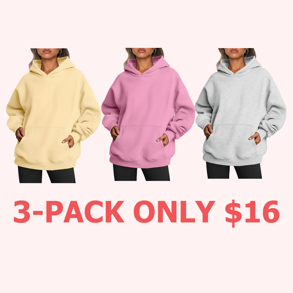 Womens Oversized Hoodies Fleece Sweatshirts