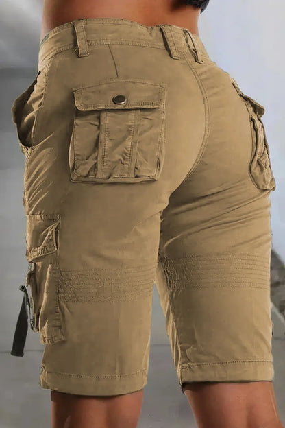 ⚡LIMITED SALE-Flap Pocket Design Bermuda Cargo Shorts