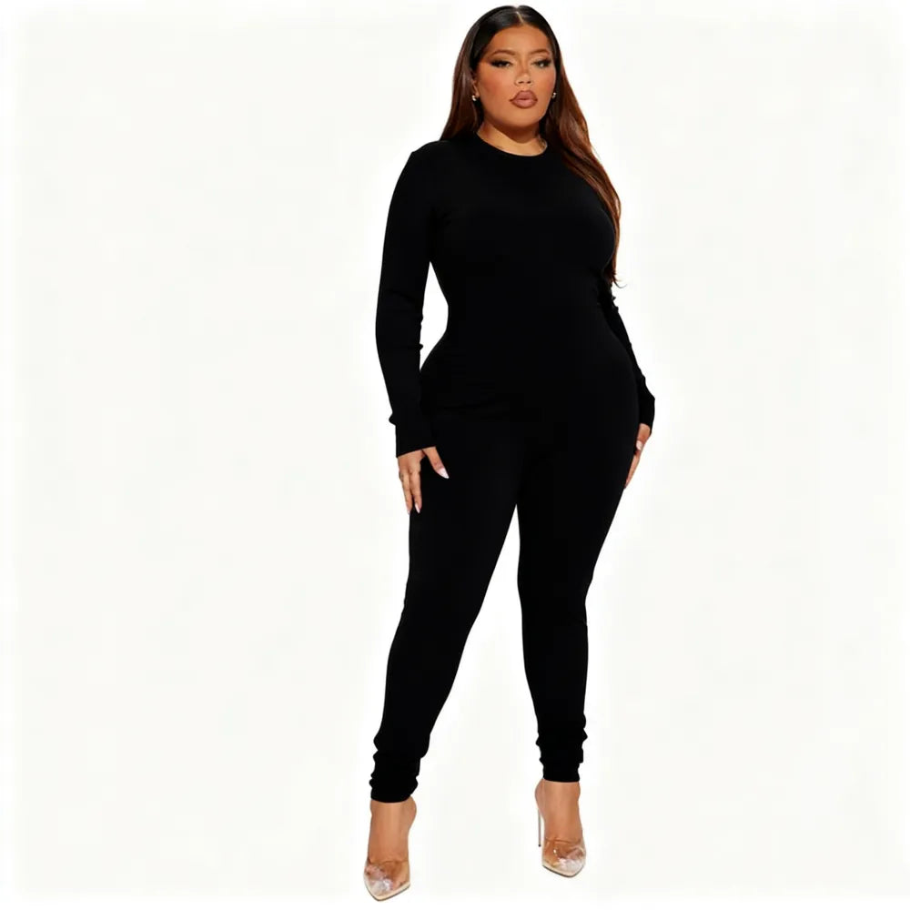 Long Sleeve Jumpsuit