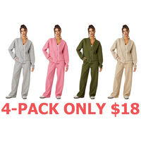 4-Pack (Cream,Baby Pink,Dark Blue,Taupe)