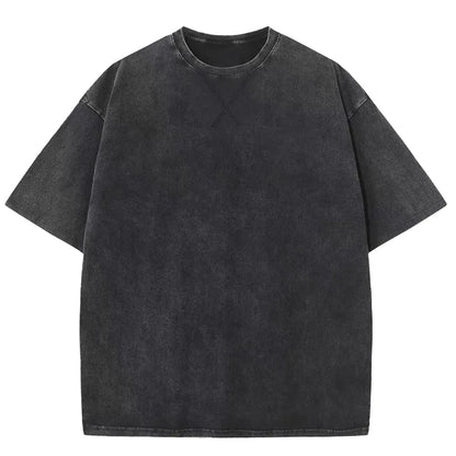 Acid Wash Unisex Oversized Cotton Comfort Tee