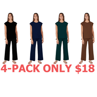 4-Pack (Black,Navy Blue,Dark Green,Coffee)