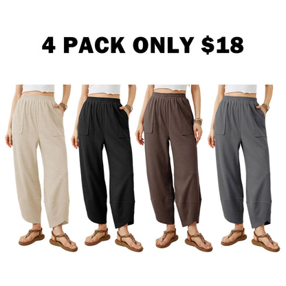 Women's Wide Leg Harem Pants