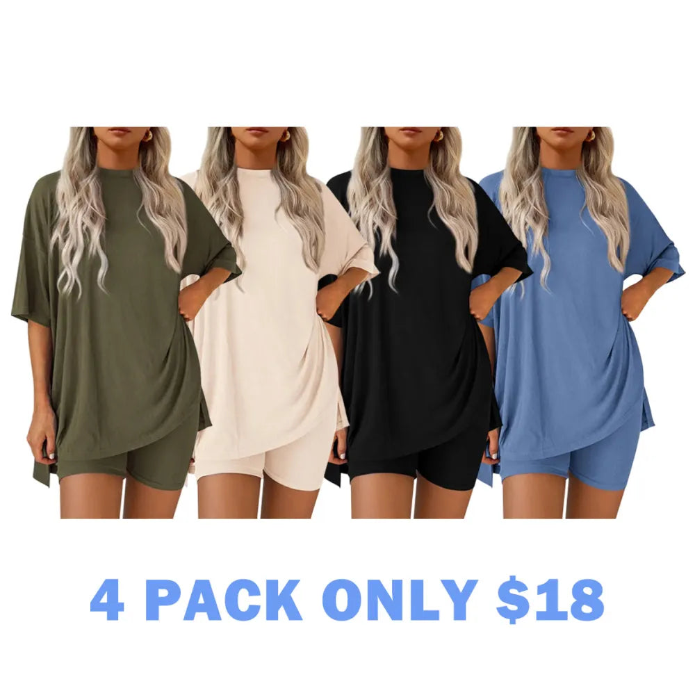 Crewneck Two-Piece Set