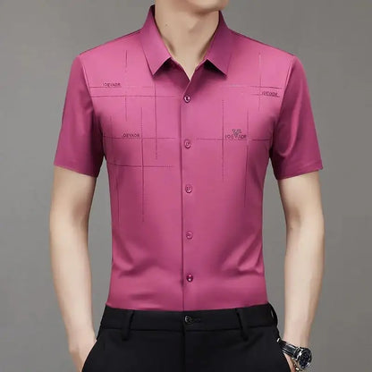 🔥LAST DAY 49% OFF - MEN'S ICE SILK BUSINESS SHIRT