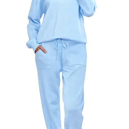 Long Sleeve Knit Loungewear Set