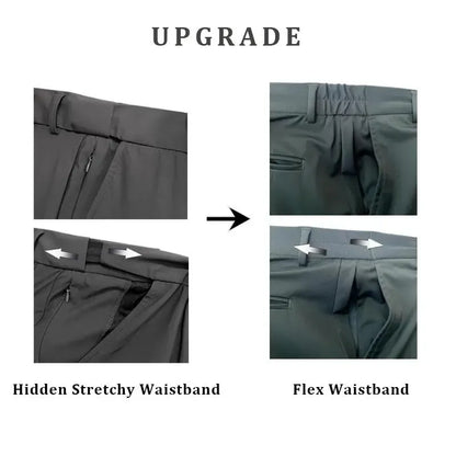 Men's Stretch Dress Pants No Iron Golf Pants Expandable