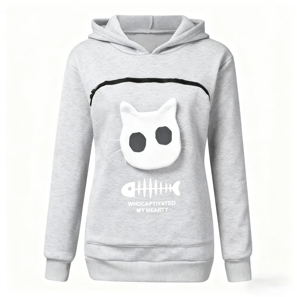 Cat Pouch Hoodie