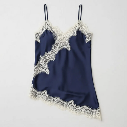 Lace Trim Satin Camisole