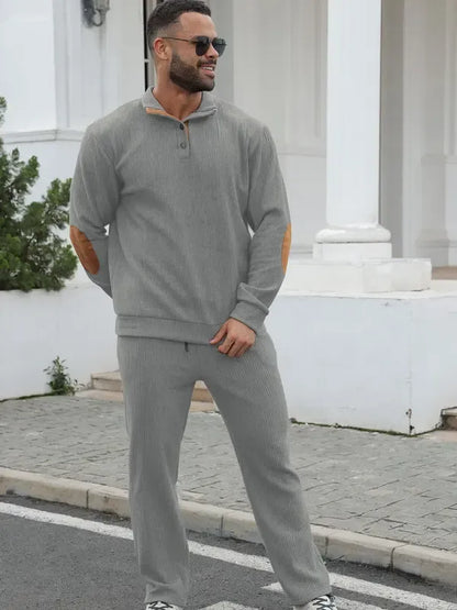 Men's knitted suit