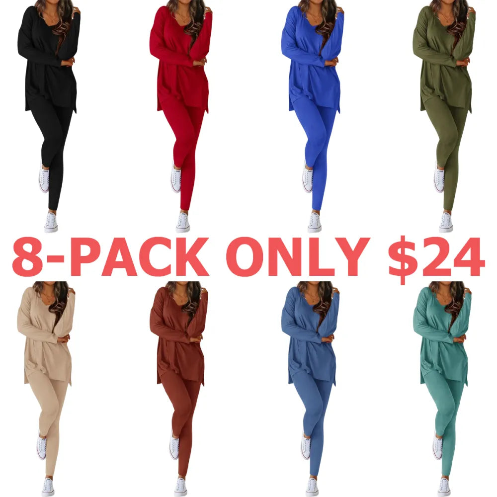 Two-Piece Sets For Women Fall Fashion 2025 Casual Lounge Matching Set